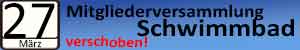 Mitgliederversammlung Förderverein Schwimmbad